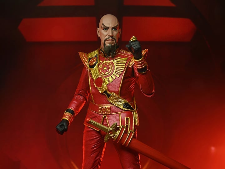King Features Flash Gordon Ultimate Ming the Merciless (Red Military Outfit) image 1