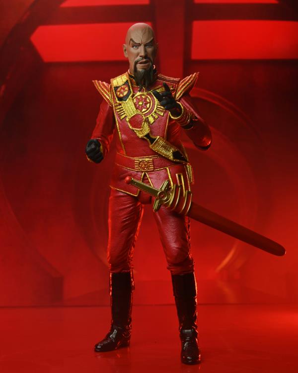 King Features Flash Gordon Ultimate Ming the Merciless (Red Military Outfit) image 5