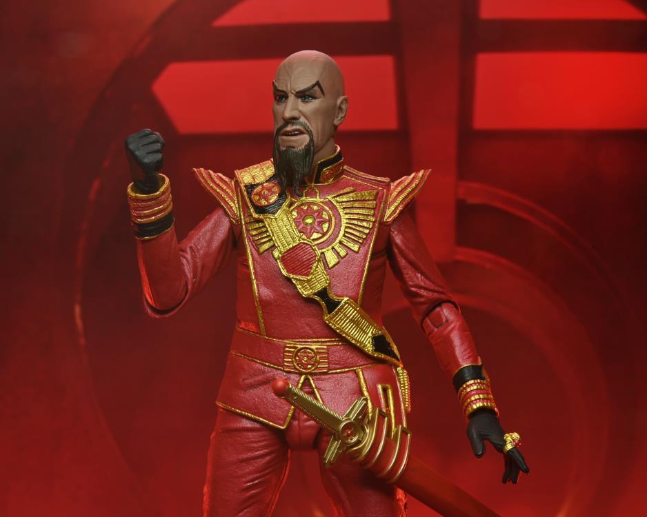 King Features Flash Gordon Ultimate Ming the Merciless (Red Military Outfit) image 7
