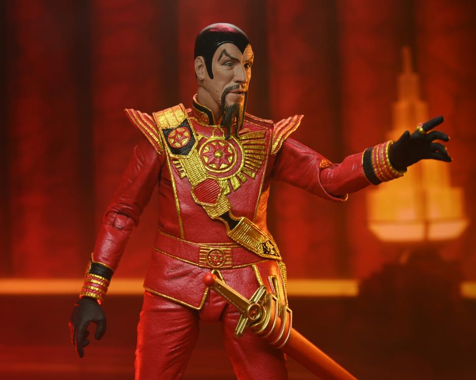 King Features Flash Gordon Ultimate Ming the Merciless (Red Military Outfit) image 9