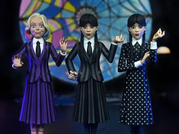 Wednesday Toony Terrors Set of 3 Figures