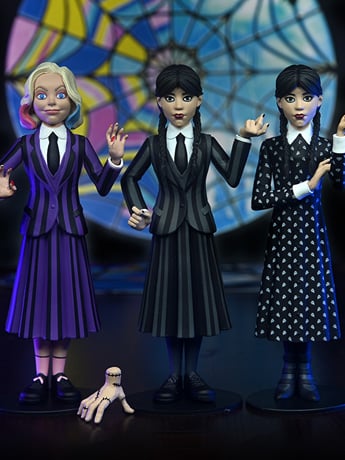 Wednesday Toony Terrors Set of 3 Figures image 2