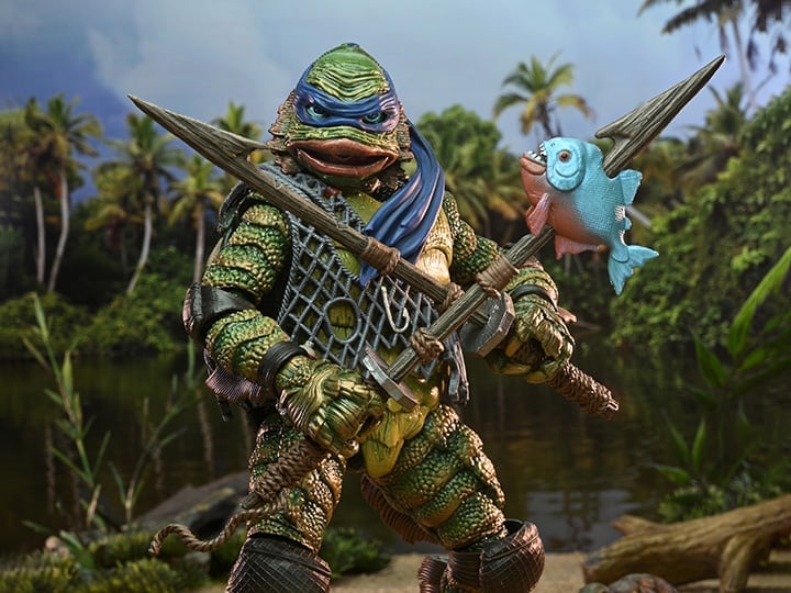 Universal Monsters x Teenage Mutant Ninja Turtles Ultimate Leonardo as The Creature image 1