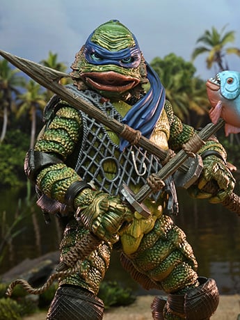 Universal Monsters x Teenage Mutant Ninja Turtles Ultimate Leonardo as The Creature image 2