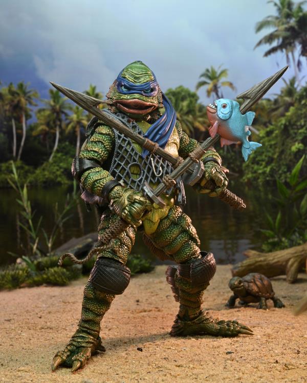 Universal Monsters x Teenage Mutant Ninja Turtles Ultimate Leonardo as The Creature image 3