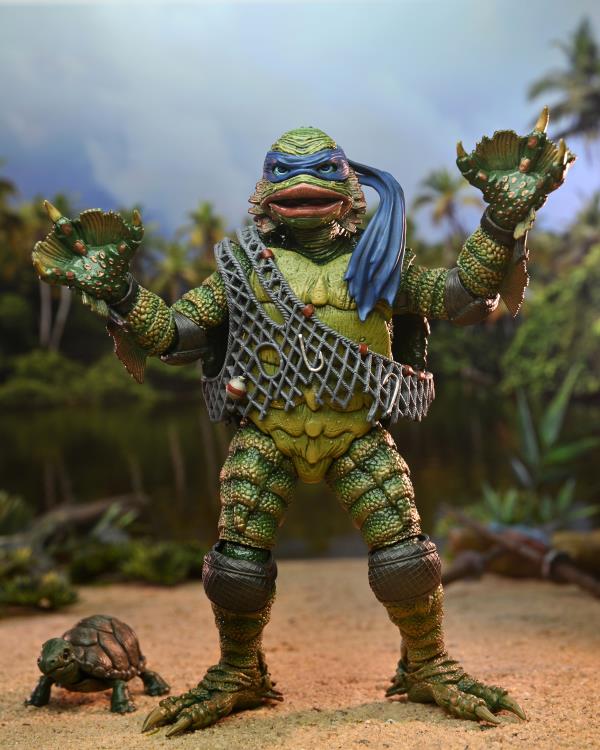 Universal Monsters x Teenage Mutant Ninja Turtles Ultimate Leonardo as The Creature image 4
