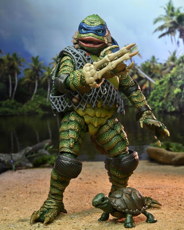 Universal Monsters x Teenage Mutant Ninja Turtles Ultimate Leonardo as The Creature image 5
