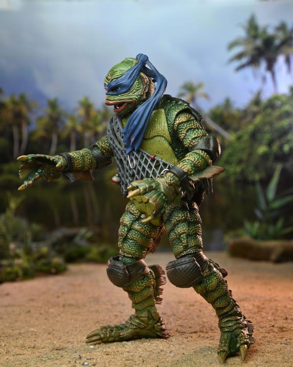 Universal Monsters x Teenage Mutant Ninja Turtles Ultimate Leonardo as The Creature image 8