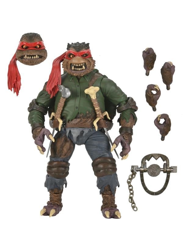Universal Monsters x Teenage Mutant Ninja Turtles Ultimate Raphael as Wolfman image 10
