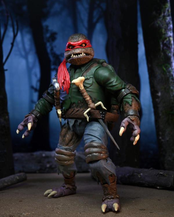 Universal Monsters x Teenage Mutant Ninja Turtles Ultimate Raphael as Wolfman image 3