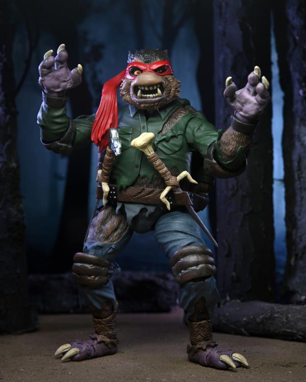 Universal Monsters x Teenage Mutant Ninja Turtles Ultimate Raphael as Wolfman image 4