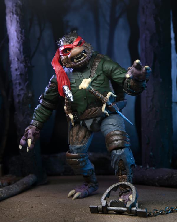 Universal Monsters x Teenage Mutant Ninja Turtles Ultimate Raphael as Wolfman image 5