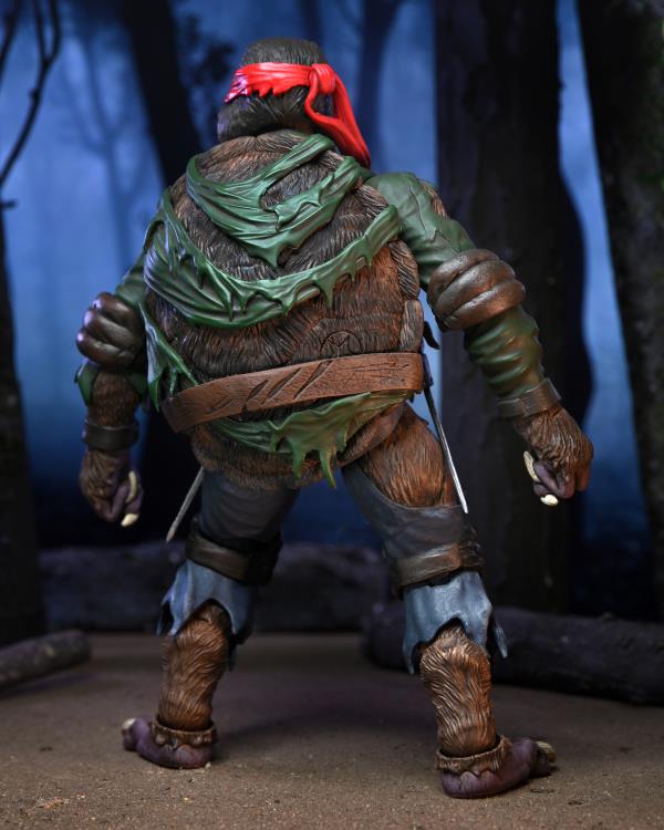 Universal Monsters x Teenage Mutant Ninja Turtles Ultimate Raphael as Wolfman image 7