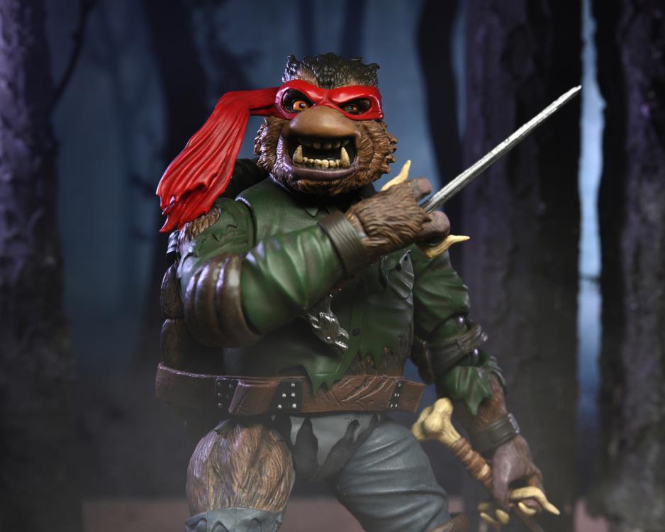 Universal Monsters x Teenage Mutant Ninja Turtles Ultimate Raphael as Wolfman image 8