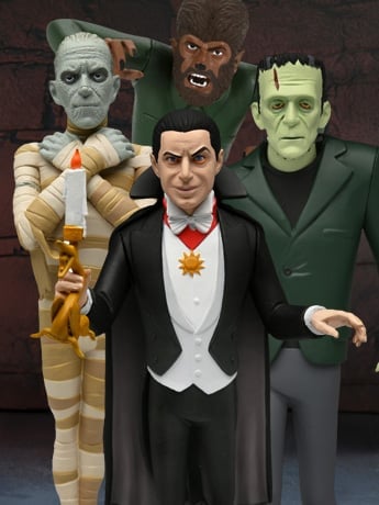 Universal Monsters Toony Terrors Set of 4 Figures image 2