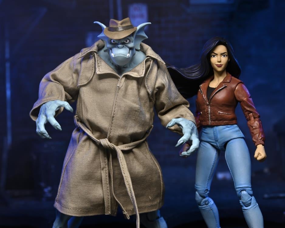 Disney's Gargoyles Ultimate Detective Broadway "Silver Falcon" (With Closed Wings) image 7