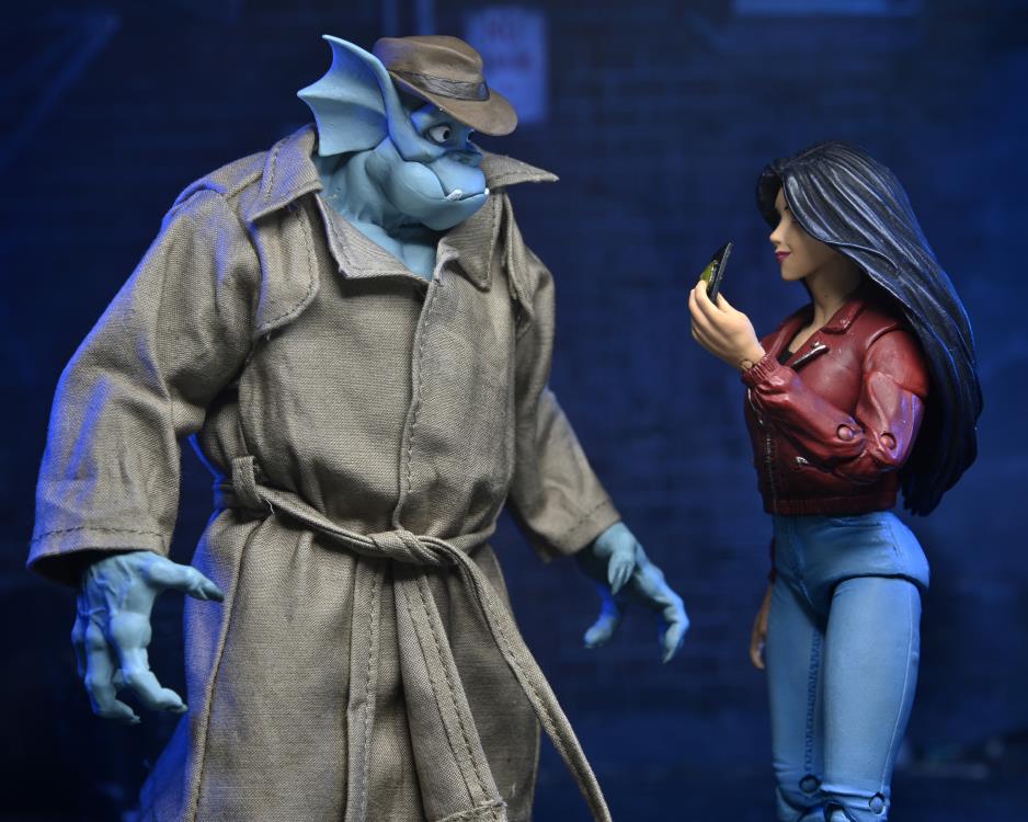 Disney's Gargoyles Ultimate Detective Broadway "Silver Falcon" (With Closed Wings) image 8
