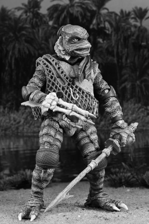 Universal Monsters x Teenage Mutant Ninja Turtles Turtles (Black & White) 4-Pack image 5