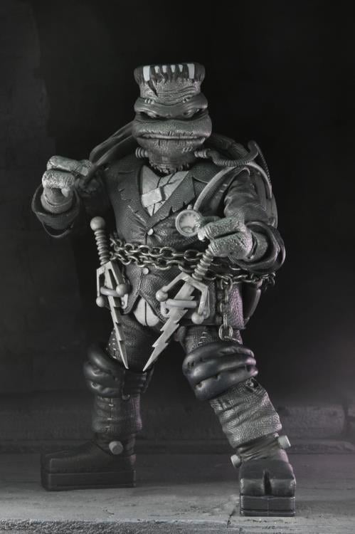 Universal Monsters x Teenage Mutant Ninja Turtles Turtles (Black & White) 4-Pack image 6