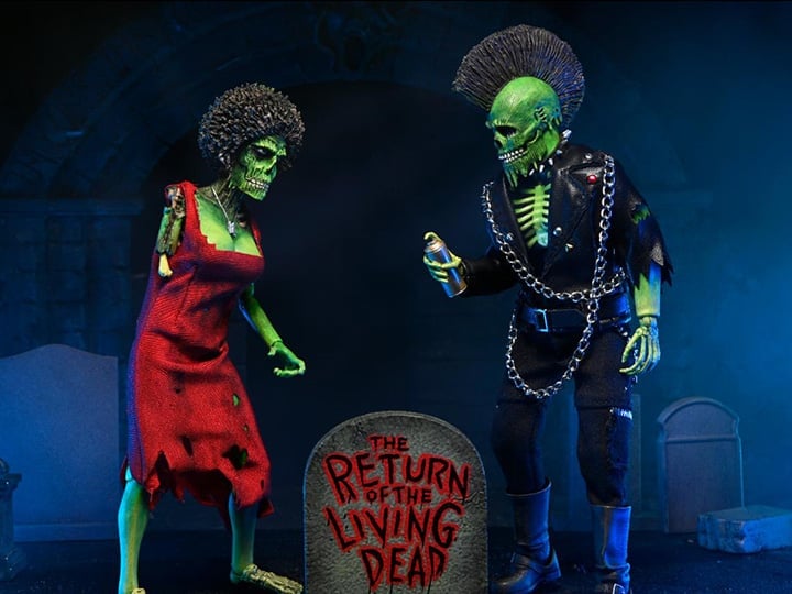 The Return of the Living Dead Zombie Trash & Suicide Clothed Two-Pack image 1