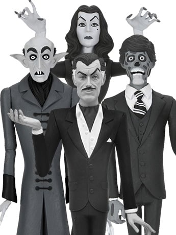 Toony Terrors Silver Screen Edition Set of 4 Figures image 2