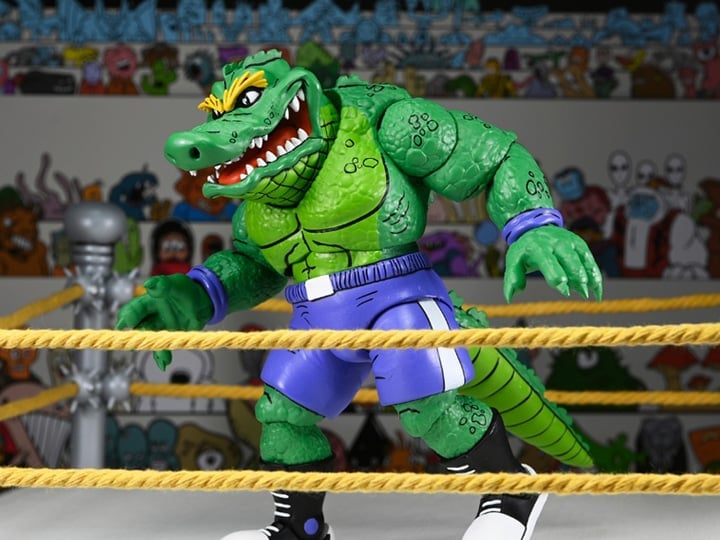 Teenage Mutant Ninja Turtles Adventures Stump Wrestling Leatherhead (Archie Comics) image 1