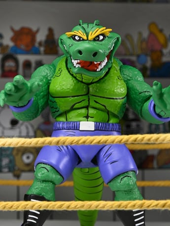 Teenage Mutant Ninja Turtles Adventures Stump Wrestling Leatherhead (Archie Comics) image 2