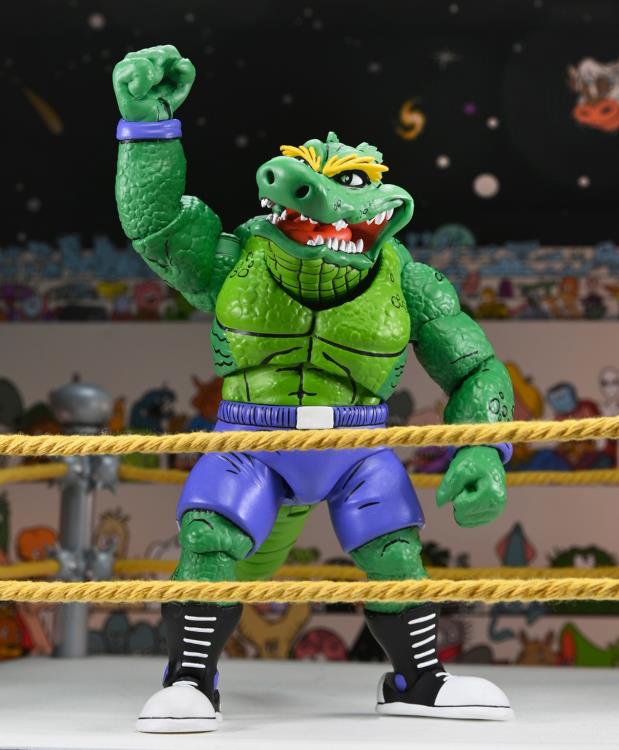 Teenage Mutant Ninja Turtles Adventures Stump Wrestling Leatherhead (Archie Comics) image 3