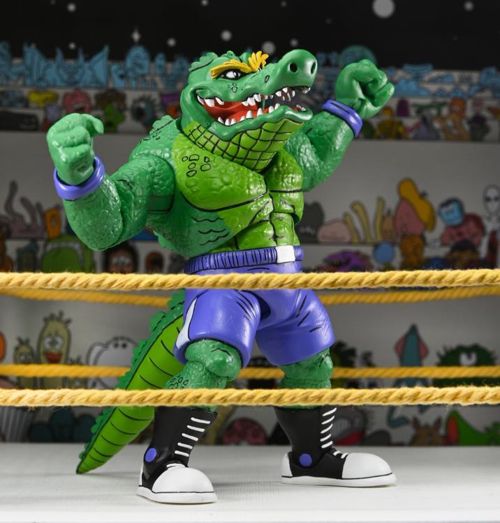 Teenage Mutant Ninja Turtles Adventures Stump Wrestling Leatherhead (Archie Comics) image 4