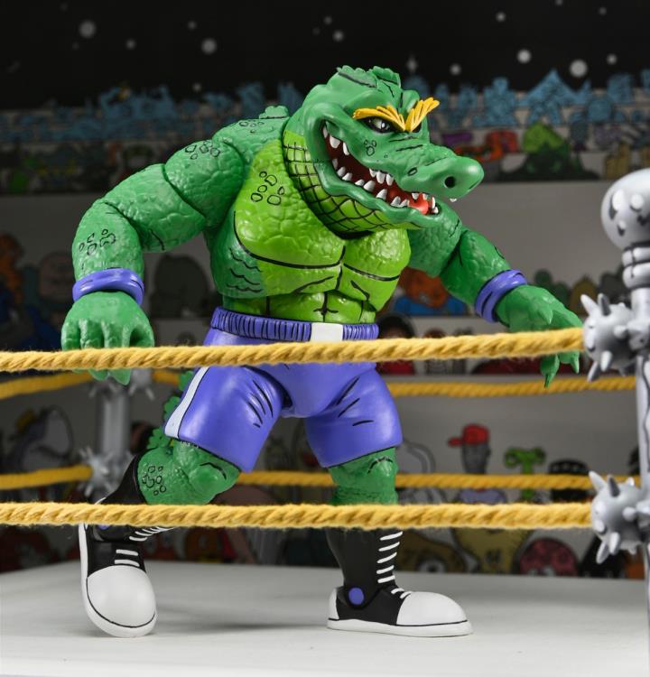 Teenage Mutant Ninja Turtles Adventures Stump Wrestling Leatherhead (Archie Comics) image 5
