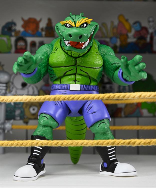 Teenage Mutant Ninja Turtles Adventures Stump Wrestling Leatherhead (Archie Comics) image 6