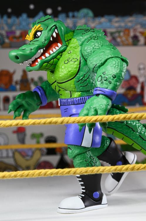 Teenage Mutant Ninja Turtles Adventures Stump Wrestling Leatherhead (Archie Comics) image 7