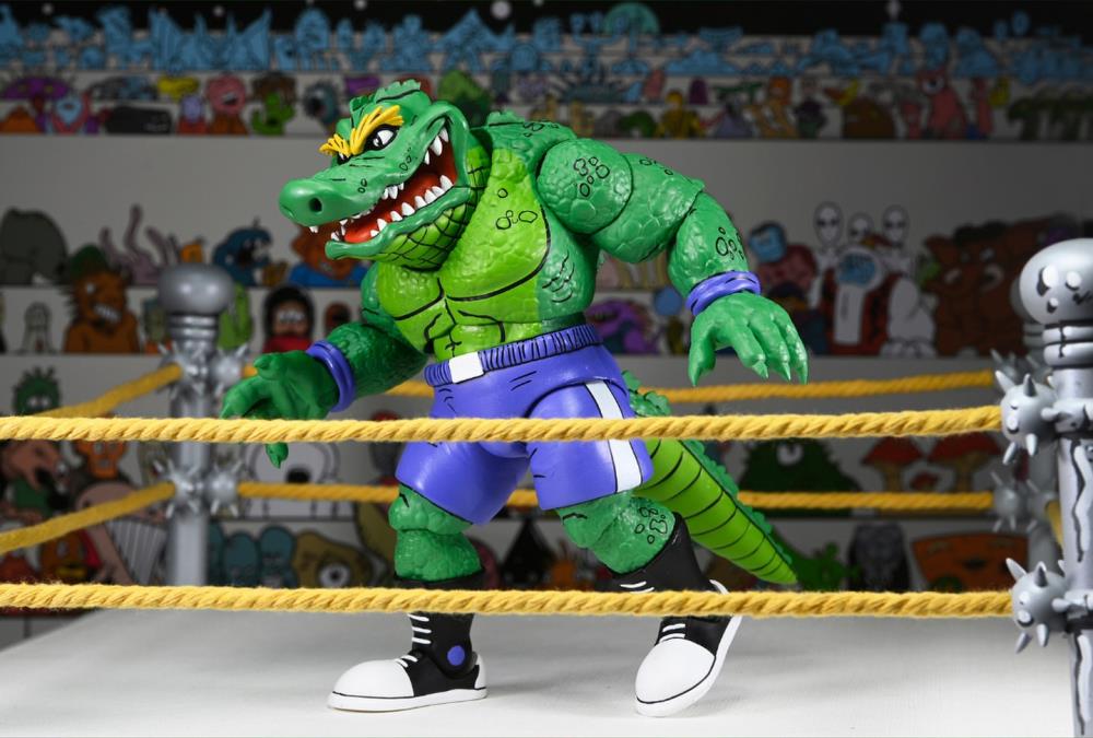 Teenage Mutant Ninja Turtles Adventures Stump Wrestling Leatherhead (Archie Comics) image 8