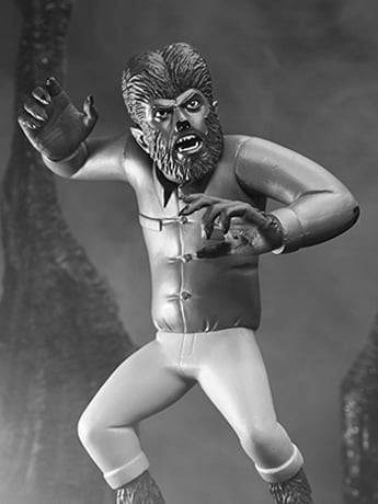 Universal Monsters Toony Terrors Wolf Man (Silver Screen Edition) image 2