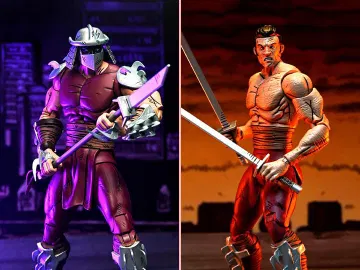 Teenage Mutant Ninja Turtles Worms of Madness Shredder (Mirage Comics) Two-Pack