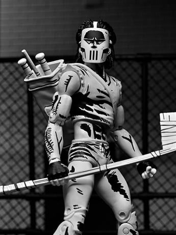 Teenage Mutant Ninja Turtles Casey Jones (Mirage Comics Black & White Variant) image 2