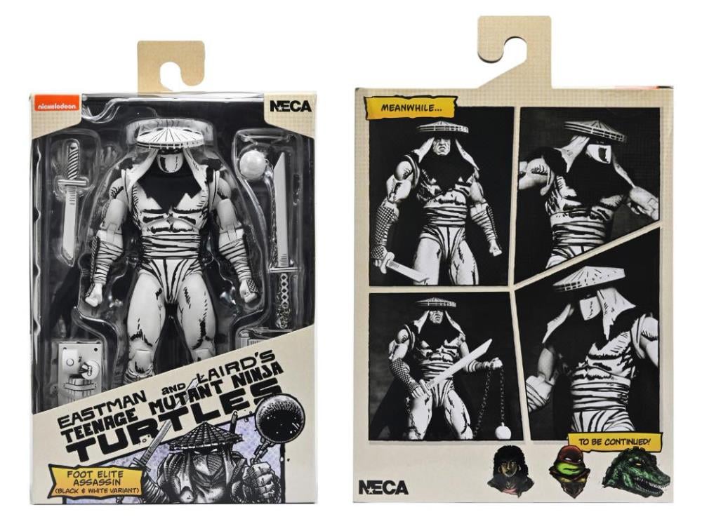 Teenage Mutant Ninja Turtles Foot Elite Assassin (Mirage Comics Black & White Variant) image 8
