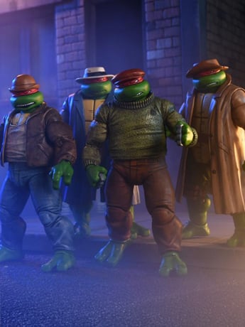 Teenage Mutant Ninja Turtles Gangster Turtles (Mirage Comics) 4-Pack image 2