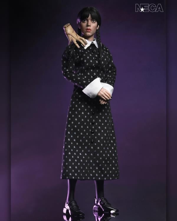 Wednesday Addams (Classic Dress) Clothed image 10