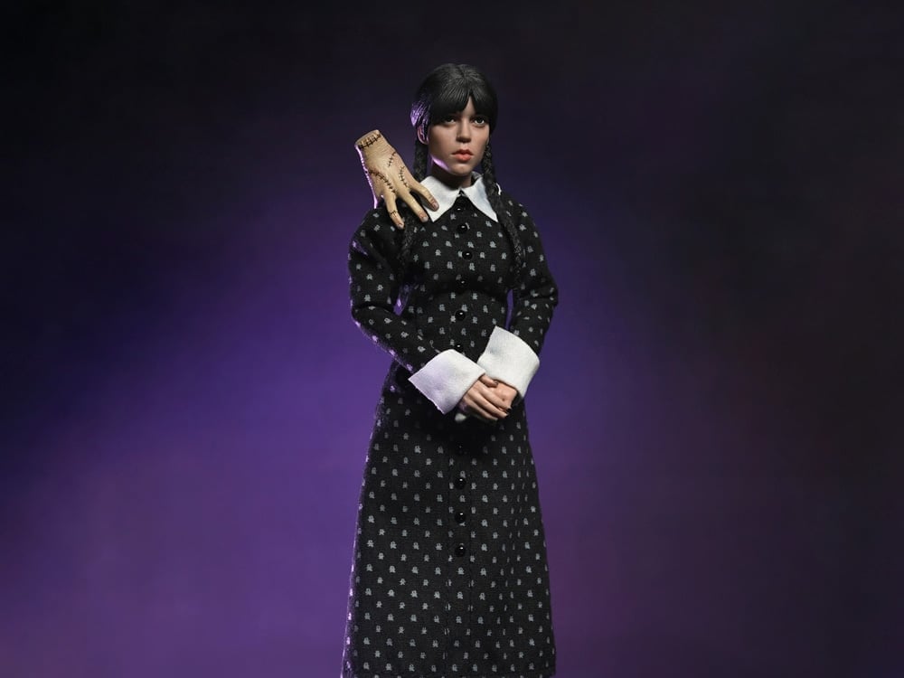 Wednesday Addams (Classic Dress) Clothed image 1