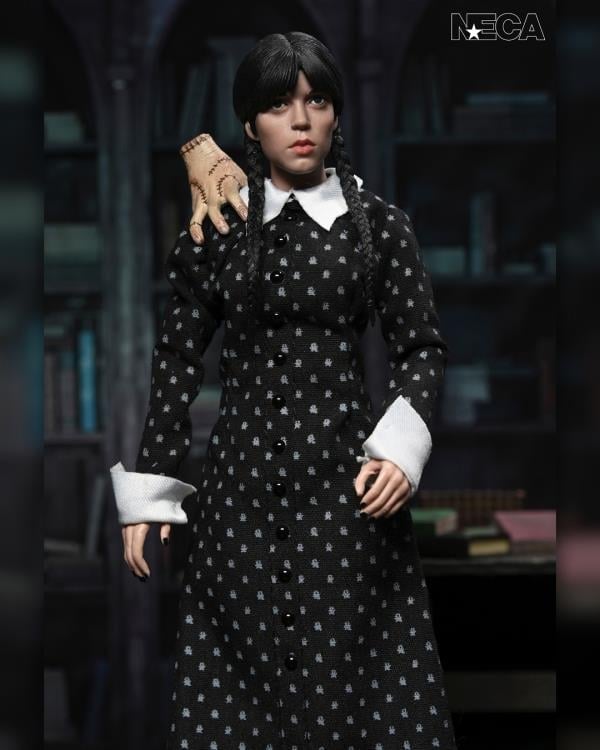 Wednesday Addams (Classic Dress) Clothed image 4