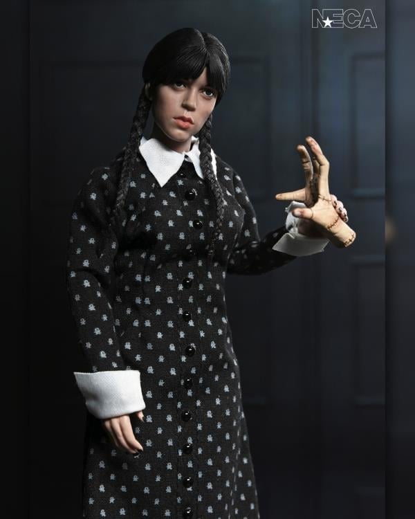 Wednesday Addams (Classic Dress) Clothed image 5