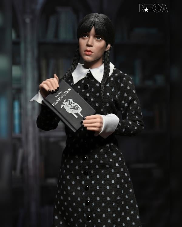 Wednesday Addams (Classic Dress) Clothed image 6