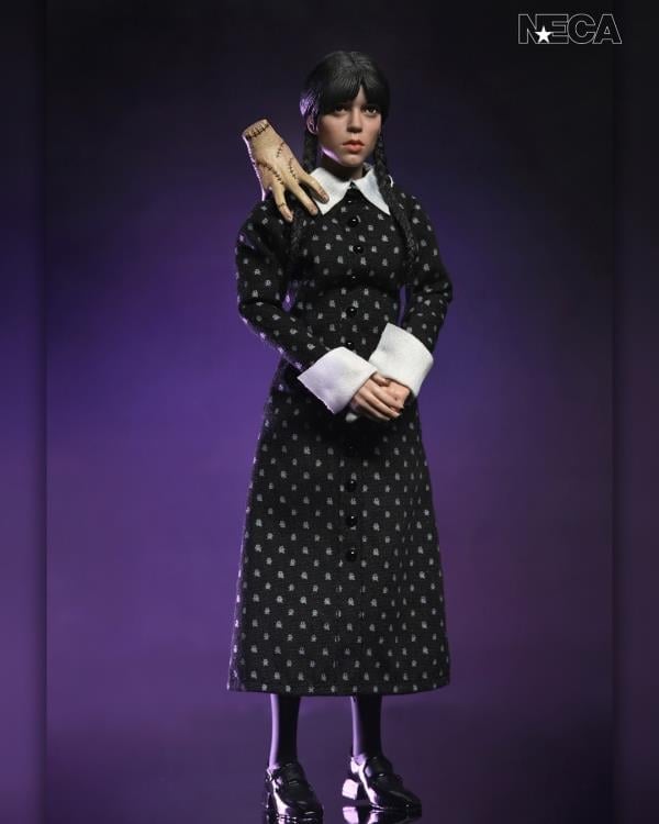 Wednesday Addams (Classic Dress) Clothed image 9