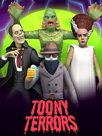 Universal Monsters Toony Terrors Set of 4 Figures image 2