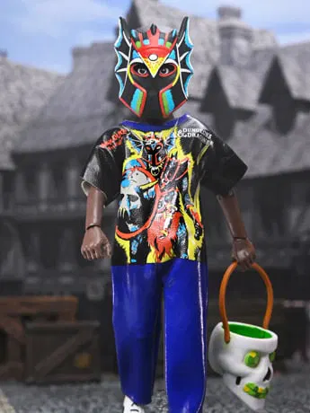 Dungeons & Dragons x Ben Cooper Costume Kids Collection Warduke Costume Clothed