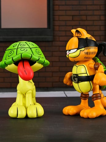Teenage Mutant Ninja Turtles x Garfield Ultimate Garfello & Odie (Archie Comics) Set image 2