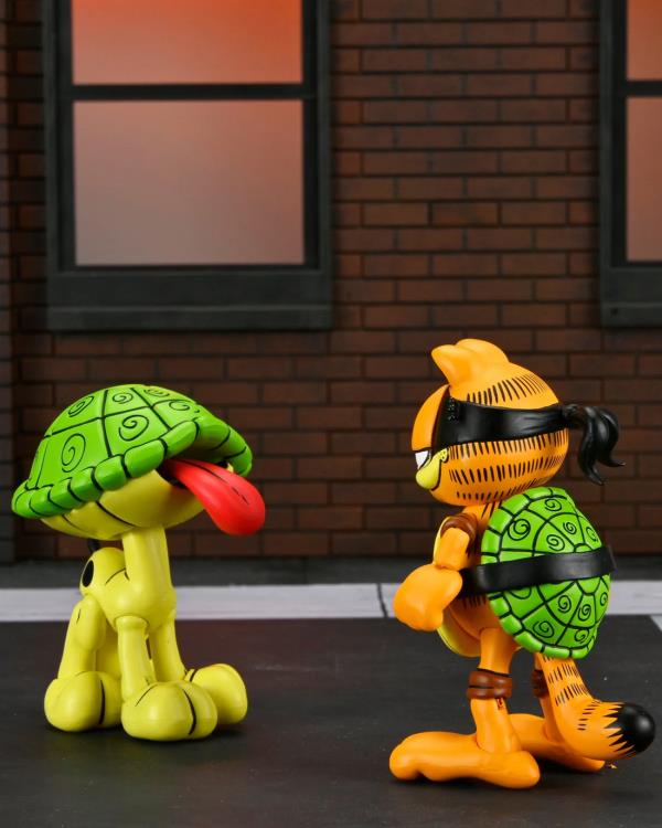 Teenage Mutant Ninja Turtles x Garfield Ultimate Garfello & Odie (Archie Comics) Set image 5