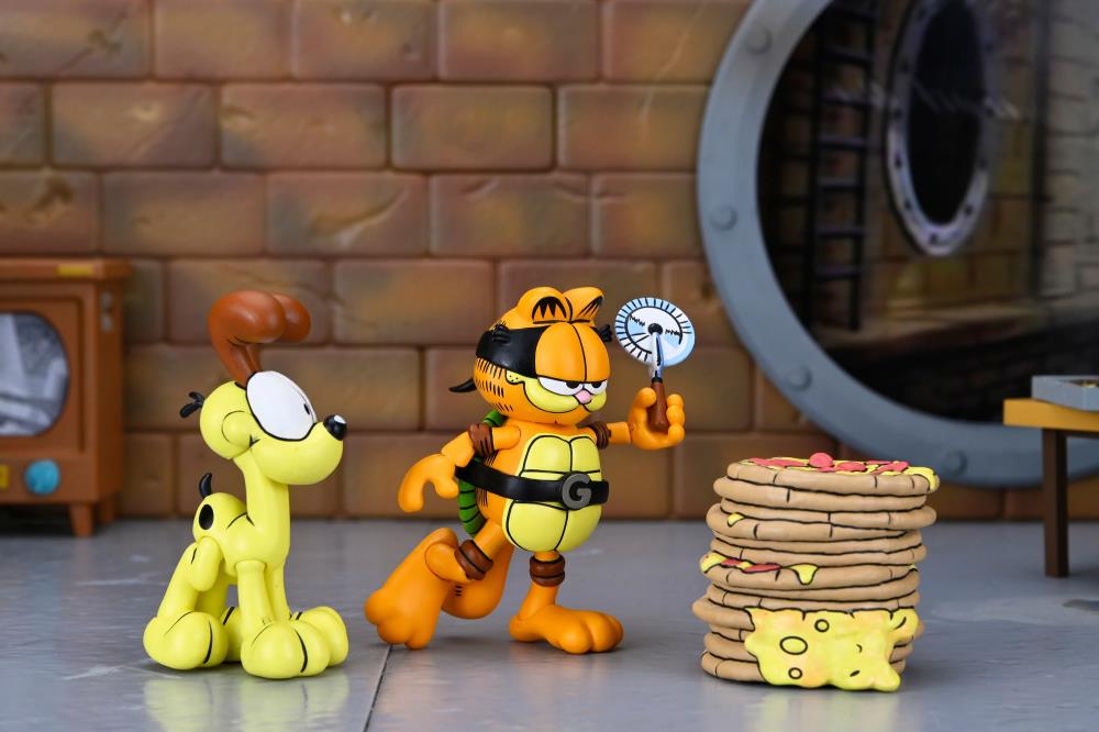 Teenage Mutant Ninja Turtles x Garfield Ultimate Garfello & Odie (Archie Comics) Set image 8