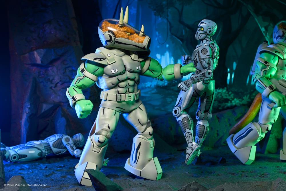 Teenage Mutant Ninja Turtles Shock Commando Triceraton (Mirage Comics) image 9